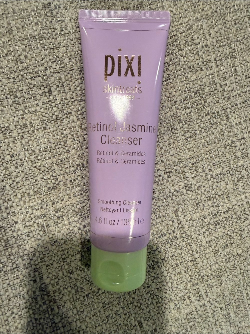 Pixi Lavender Tube Cleanser with Green Cap
